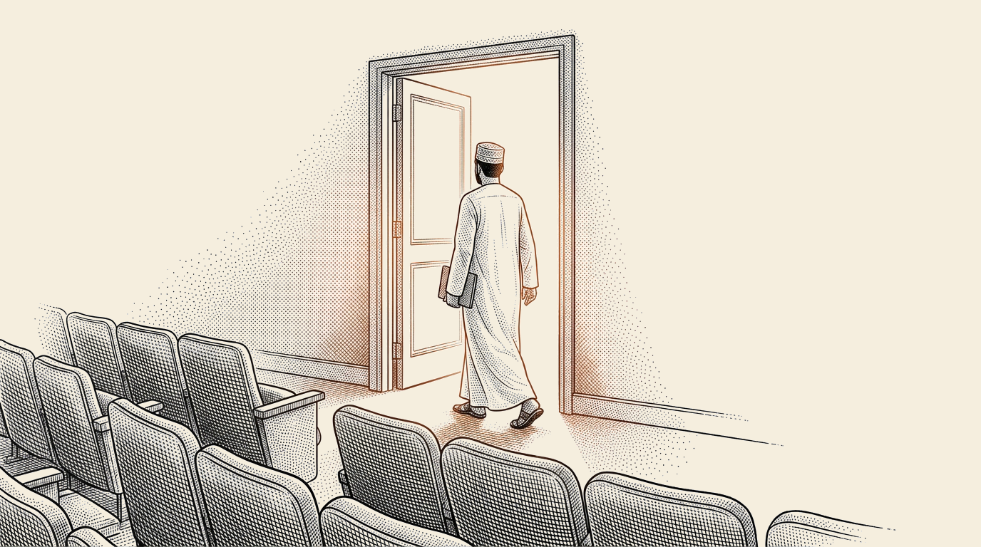 بابٌ مَفتوحٌ — المَخرَجُ بَعدَ المُناظَرَة
